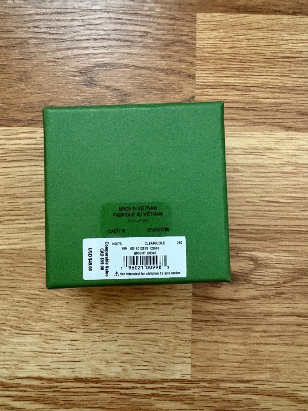NIB Kate Spade New York Bright Ideas CZ Halo Round Stud Earrings